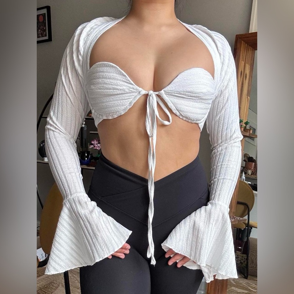 Elegant White Women's Top